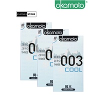 [Bundle of 3] OKAMOTO Condoms 安全避孕套 - 003 Cool Pack of 30s