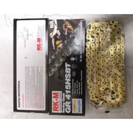 RK-M RK SPROCKET ( GOLD CHAIN ) GR415HSBT 415H 100L 120L 122L 132L