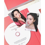 [Ready Stock Shipped in Three Days] Jiang Huiyuan solo Photocard Red North Pearl North Face North Fa