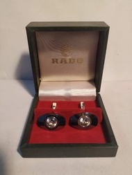 古董珍藏 非賣品 1960年代 瑞士雷达表 DiaStar 腕錶 袖口鈕 / Vintage 1960s Original RADO DiaStar  Cufflinks