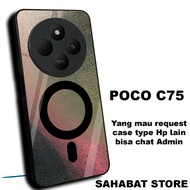 Case hp poco/S1/softcase glossy Poco C75/Casing Poco C75/ can request other types