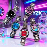 Trendy Y2K Couple Digital Quartz Watch – Jam Tangan Pasangan Digital Y2K Bergaya Tinggi untuk Wanita