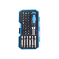 【1】34PCS Screwdriver Ratchet Bit Kit Screwdriver Small Screwdriver Socket Head Set