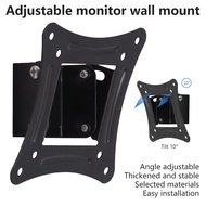 TV Monitor Screen Wall Mount Bracket/Adjustable Monitor Mount for LED LCD 14-27Inch