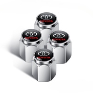 4 cái thể thao tạo kiểu lốp xe hơi không khí ốc vít nắp trên hình trụ bánh xe van lốp Cap cho TOYOTA