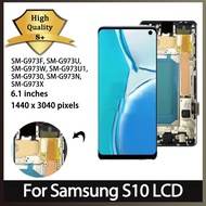 SM-G973F/DS G973U Premium Lcd For Samsung S10 Display Touch Screen Digitizer Panel Assembly  G973 Lc