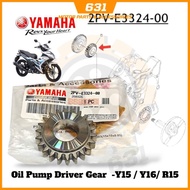 ORIGINAL YAMAHA Y15 Y15ZR OIL PUMP DRIVE GEAR 2PV-E3324-00 CRANKSHAFT DRIVE GEAR