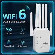 BỘ KÍCH SÓNG WIFI 6 RÂU GIGABIT Băng Tần Kép WiFi 6 Tốc Độ Cao | Xuyên Tường Mạnh | WPA3 | Cho LIVE