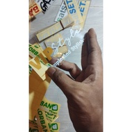 VIP style cutting sticker