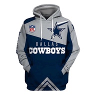 DALLAS COWBOYS Hoodie 3D Print Sweater Fashion Coat Outerwear