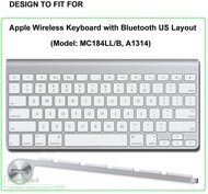 สำหรับ Apple iMac Magic Keyboard พร้อมปุ่มกดตัวเลข MQ052LL /A A1843 MLA22L /A A1644ซิลิโคนคีย์บอร์ด Protector Skin