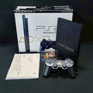 Ps2 Slim Original  Charcoal black SCPH-70000 CB  🕹Japan