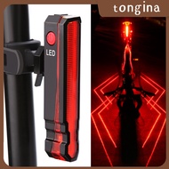 tongina Bike Rear Light Easy Installation Bicycle Accessories Bicycle Taillight for Mountain Road Bikes LED Bicycle Light Warning Light