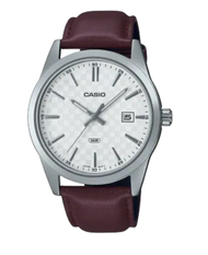 Casio Standard นาฬิกาข้อมือผู้ชาย สายหนัง/สายสแตนเลส รุ่น MTP-VD03MTP-VD03L-5AMTP-VD03L-1AMTP-VD03GL