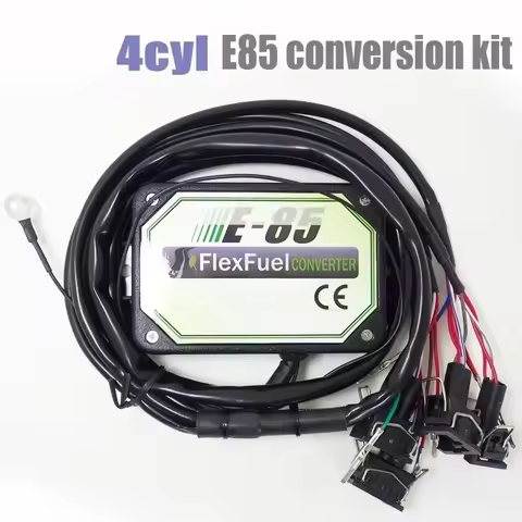 4 Cylinder E85 Flex Fuel Conversion Kit with Cold Start Assist., Car Modification Ethanol Car, Built