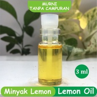 3ml minyak lemon murni tanpa campuran pure essential oil atsiri