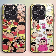 G-66 Crayon Shinchan HD Glass Casing for Infinix Hot Smart 8 HD Note 40 7 40i 30i Pro Plus Case