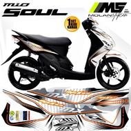 Decal Sticker Striping Variation Mio Soul Karbu 2006-2012 - Mio Soul 115 - Mio Soul Lama/Old - Mio S