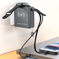 ❄ Boasted Cable AC Plug 15000mA Power Bank Flash Charging Super Fast Charging Wireless Charging Out