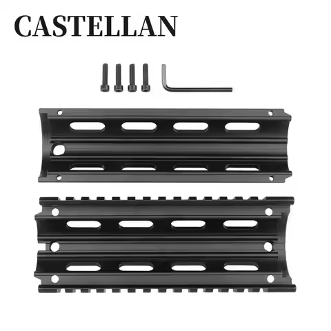 MLOK Rail Metal Bracket 20mm Rail Handguard Strip SLR Precision Strike MI AK47 M4 M16 AR15 AR10