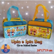 Tupperware Upin&Ipin bag (ice flower zipper)