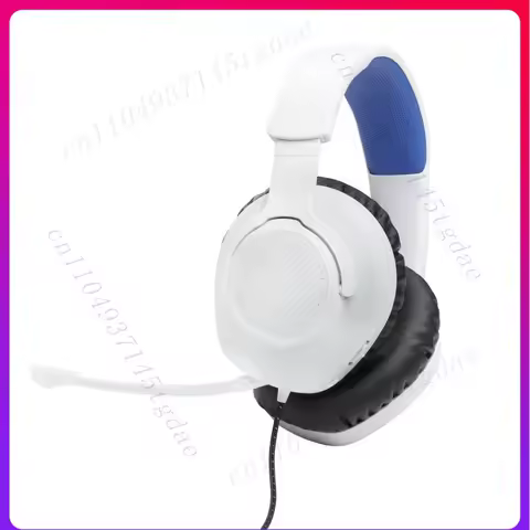For JBL Quantum 100P Console, Wired Headset with Removable Microphone