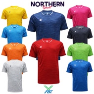 เสื้อกีฬา FBT พิมพ์ลาย เสื้อฟุตบอล รุ่นใหม่ ผ้าไมโคร B2A214