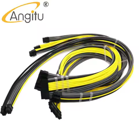 Angitu No Buy Directly Customized Seasonic/Corsair/CoolerMaster/Silverstone 24P, 8P, GPU 8P 6P Modul