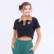 BODY GLOVE Womens “CAMPING CLUB" Cropped Polo - เสื้อโปโลครอป ผู้หญิง รวมสี