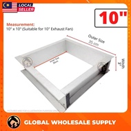 8” / 10” / 12” Aluminium Exhaust Fan Frame Square Bingkai Kipas Ekzos 不锈钢排气扇框