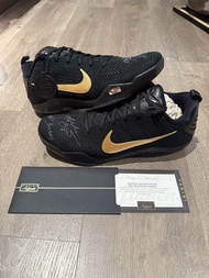 Kobe 11 ftb 親筆簽名 panini 官方認證