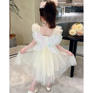 (AGE 6TH) BEAUTIFUL FAIRY WINGS DRESS