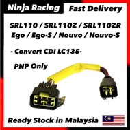 YAMAHA SRL110 SRLZ SRLZR EGO EGO S NOUVO AT115 NOUVO-S - PNP SOCKET CDI UNIT CONVERTER TO LC135 FROM