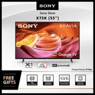 Sony Singapore | 55" X75K | 4K TV | 55X75K | Google TV | 3 Years Warranty