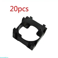 dreamedge14 20Pack 18650 Battery Holder Bracket Cell Safety Anti Vibration Plastic Cylindrical Brackets For 18650 Lithiu