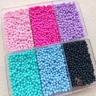 6mm 8mm Milk Beads Round Beads (25gr) Premium