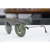 ray van RB 3447 029 53 round metal sunglasses