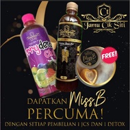 SET COMBO JAMU CIK SITI & DETOX BERRY FREE PENCUCI MISS B