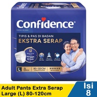 Confidence Pampers Celana Dewasa Extra Serap / Confidence Slim Fit Extra M L