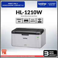 Brother Monochrome Laserjet A4 Single Function Wireless Printer HL-1110 Wired HL-1210W Wireless