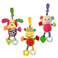 0-3 Years Old Soft Cute Crib Hanging Toy Baby Montessori Rattle Toy