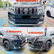 Toyota Land Cruiser PRADO 2010-2017 convert 2018 FJ150 bodykit body kit front rear bumper grill lamp