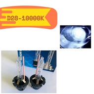 PL LED ชุดหลอดไฟหน้ารถยนต์ D2S XENON HID 35w/55w หลอดไฟ+บัลลาสต์+ซ็อกเก็ต เป็นชุด1คู่ มีค่าสี 43K 6K