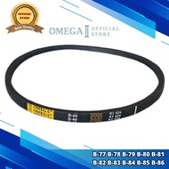 VAN BELT TYPE B77 B78 B79 B80 B81 B82 B83 B84 B85 B86 V BELT VBELT FANBELT OMEGA FANTALI Original
