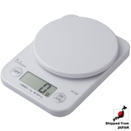 Compact Digital Kitchen Scale with Sample Batteries - 1g Accuracy, Up to 1kg Capacity, Model KF-100 