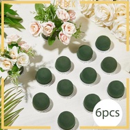 [Perfk] 6 Pieces of Mini Floral Foam, DIY Decoration, Floral Foam Blocks for Shops,