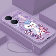 Xiaomi Redmi A5 POCO C71 Liquid Silicon Case Cute StellaLou Casing Candy Color Cover