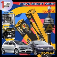 GAIDO【PASSAT B7 358 TSI Y11 GOLF PLUS V 5M1 TSI Y08】VOLVO DRIVE SHAFT ASSY LH/KIRI & RH/KANAN DEPAN