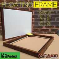 Floating frame / floating frame size 50x70, 40x80, 60x60