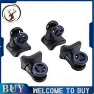4Pcs Luggage Wheels Suitcase Double Row Roller Hardware Repairing Kit Heavy Duty Wheels 360° Spinner